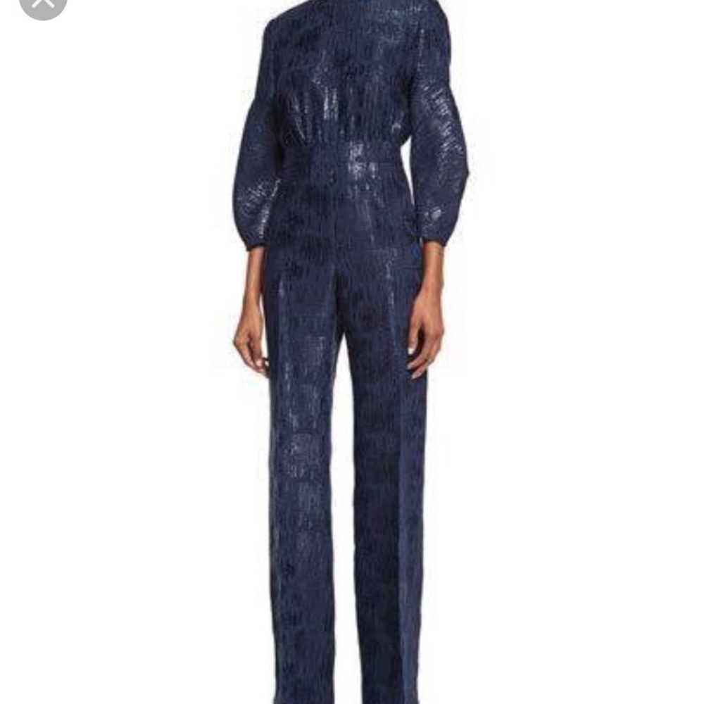 Stunning Navy Lela Rose Jumpsuit